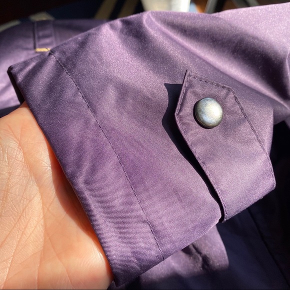 ☔️ CECILIA CLASSICS PURPLE HONEY LONG RAIN COAT! - Picture 10 of 16
